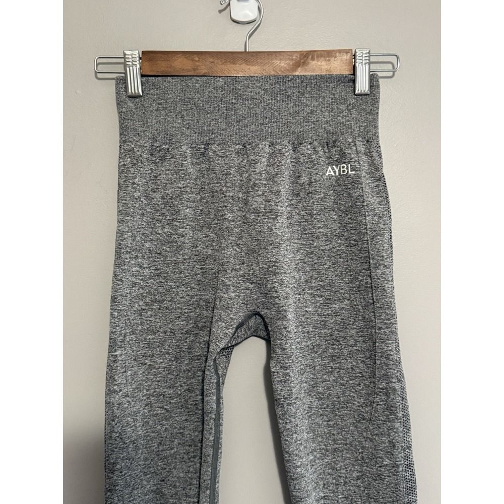AYBL Motion Seamless Leggings Gym Workout Gray Slimming - Picture 5 of 13